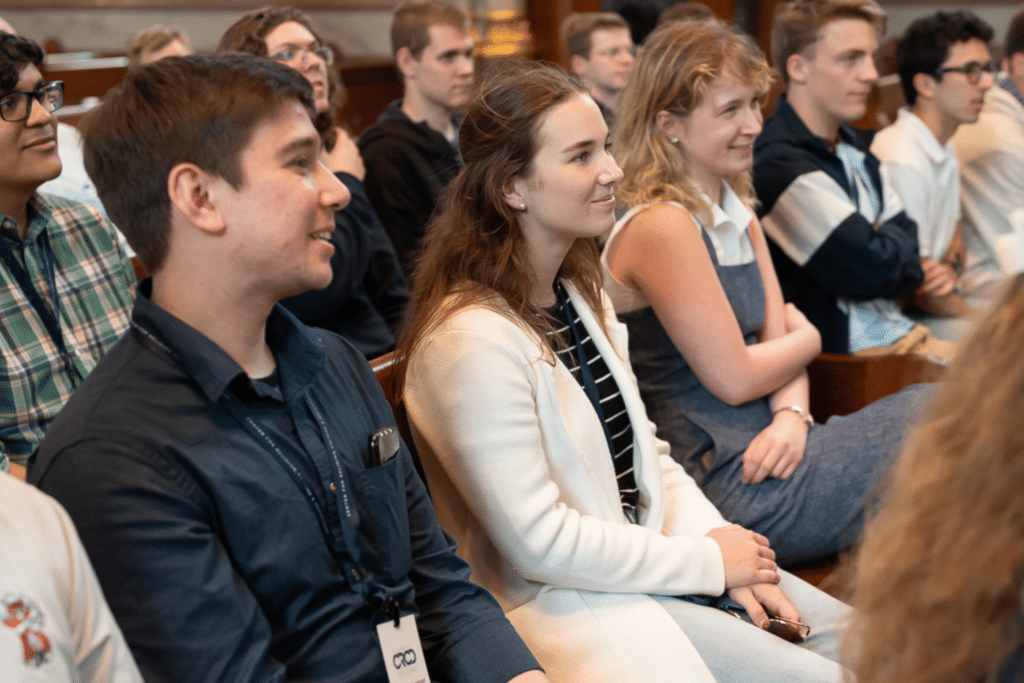 Students engaged in a CRCD seminar discussion